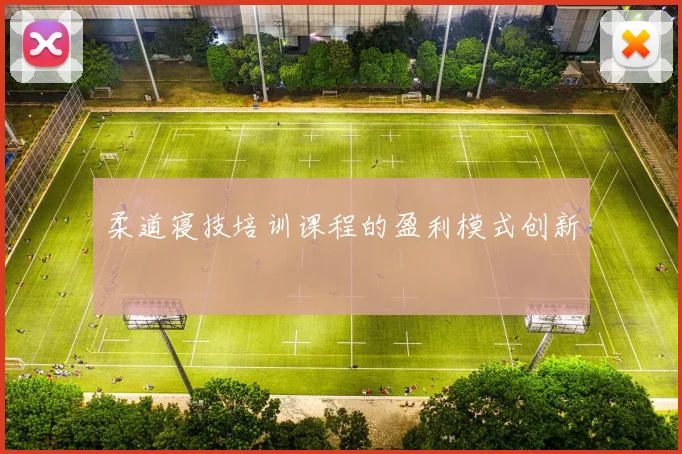 柔道寝技培训课程的盈利模式创新